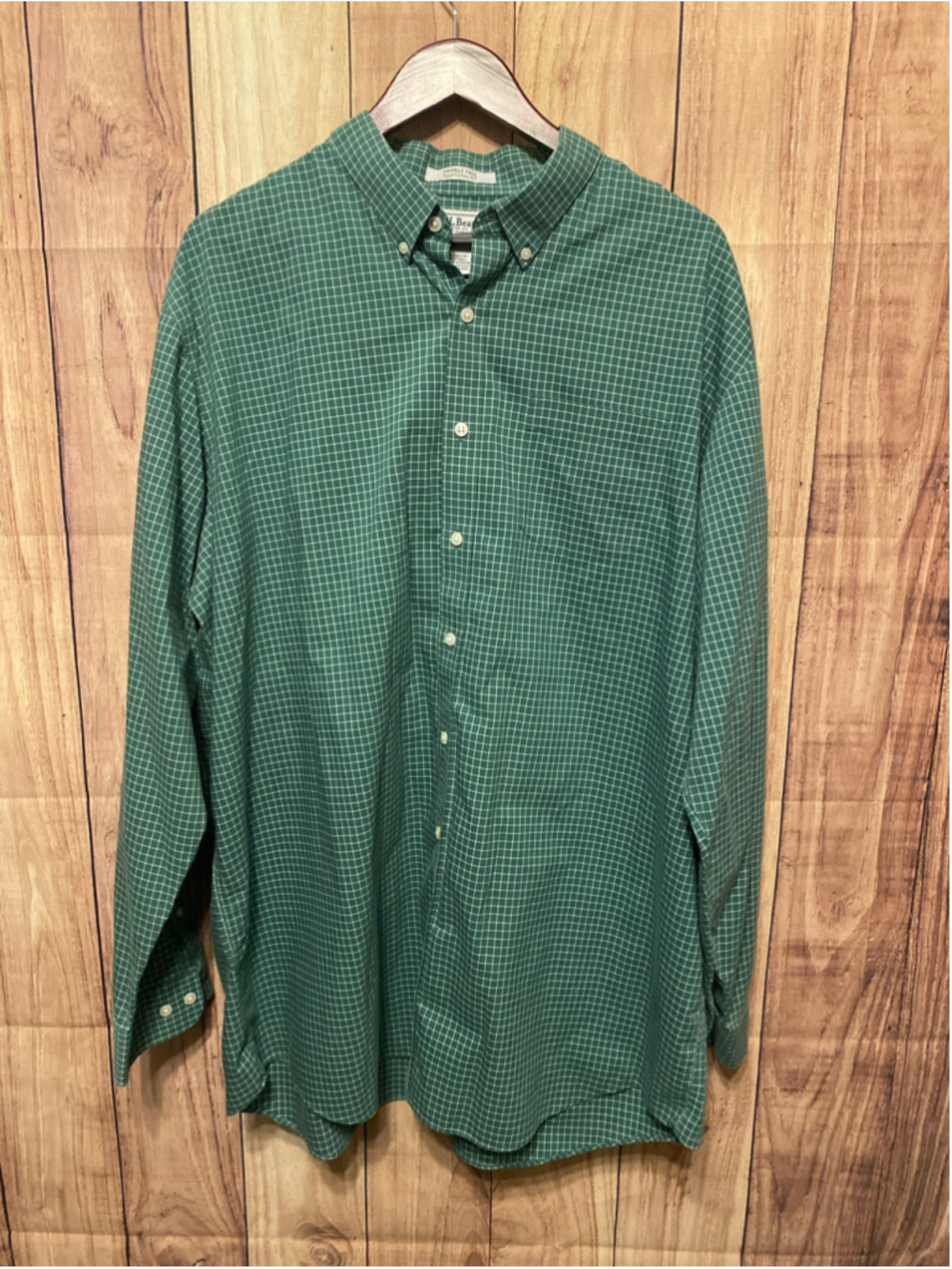L.L.Bean XXL Tall bundle of 3 men’s Casual Button Down Shirts plaid - Picture 2 of 16
